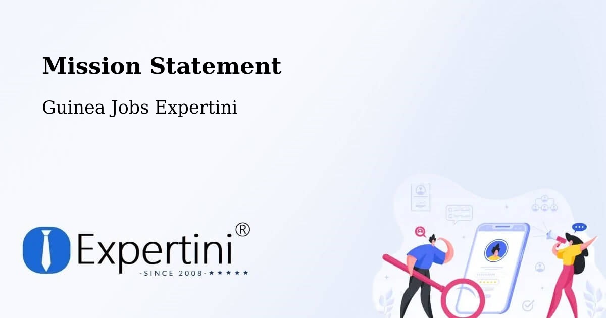 Corporate Mission – Mandiana - Guinea Jobs Expertini